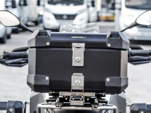 Top cases incl top rack