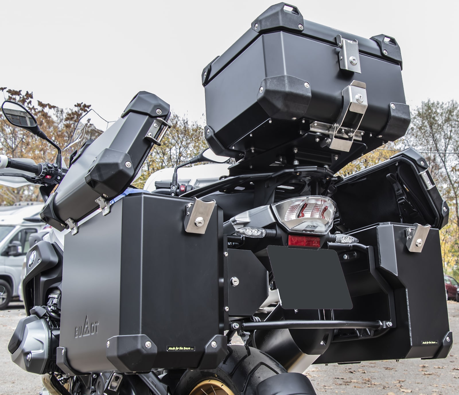 Defender EVO panniers only for Cut-Out frames- no frames - Image 4