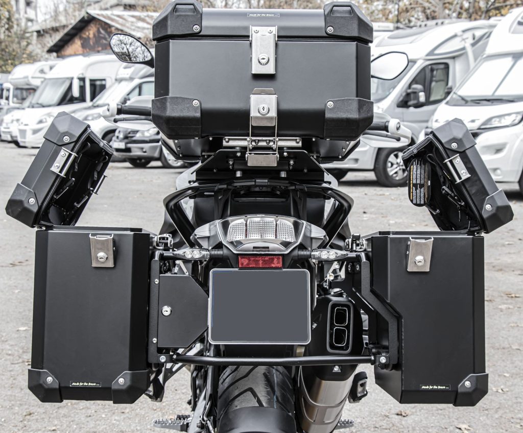 Defender EVO panniers only for Cut-Out frames- no frames - Bumot UK