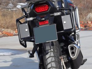 BUMOT DEFENDER EVO TOP BOX & MOUNT/LUGGAGE PLATE Honda XL750 Transalp